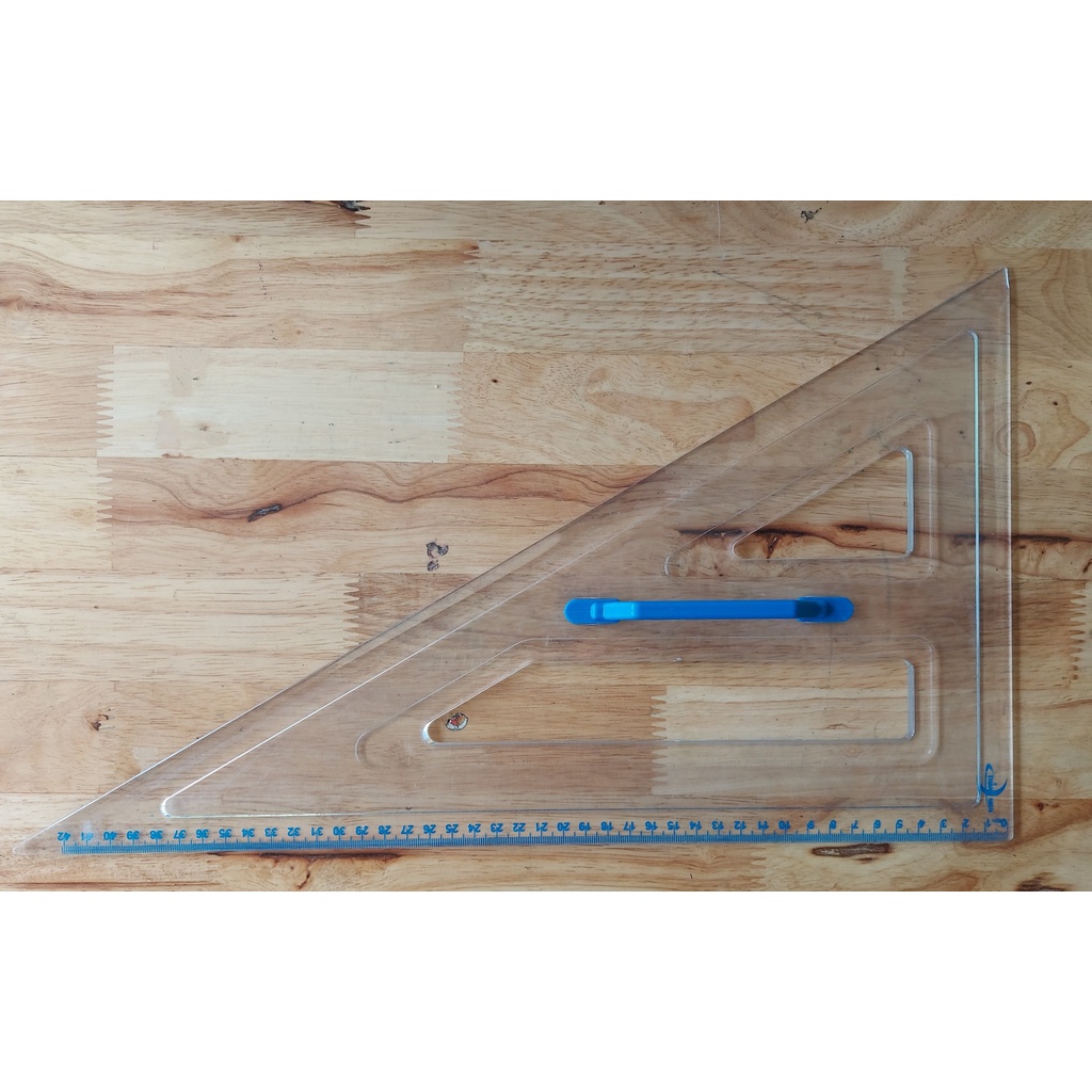 Bộ thước đo độ eke nhựa giáo viên STB