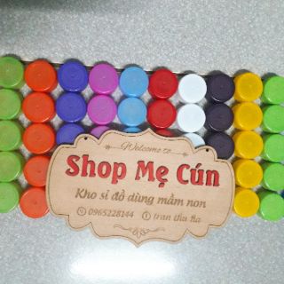 100 nắp chai nhựa