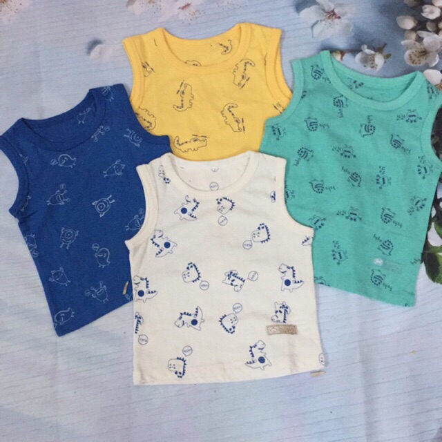 Áo 3 lỗ bé trai lullaby