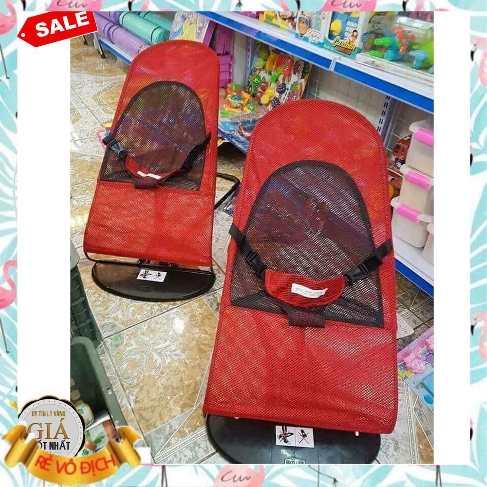 Gia Dụng Ghế nhún tạo rung lưới thoáng khí gối đầu - ghế rung nhún đa năng cho bé nằm chơi , ngủ , uống sữa