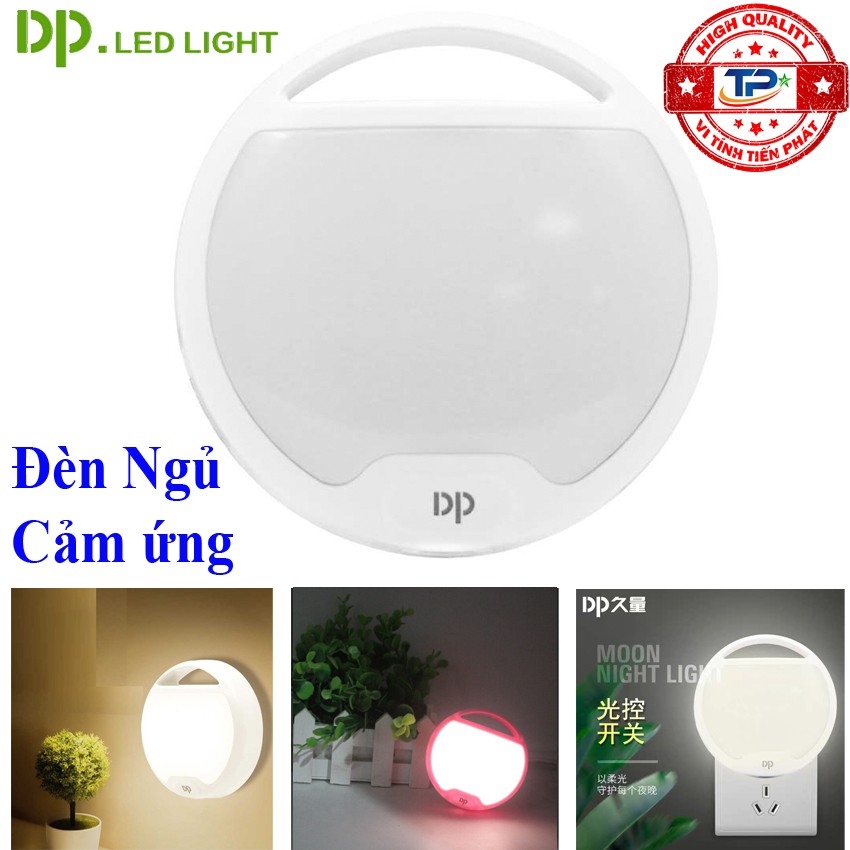 Đèn ngủ cảm ứng ánh sáng DP DP-434 ánh sáng vàng tự bật sáng khi trời tối thiết kế tinh xảo, sang trọng, tiện lợi, đẹp