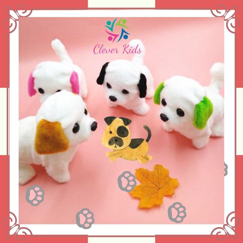 Chó Bông Biết Đi Biết Sủa Và Vẫy Đuôi Cực Cute Món Quà Cho Bé Yêu