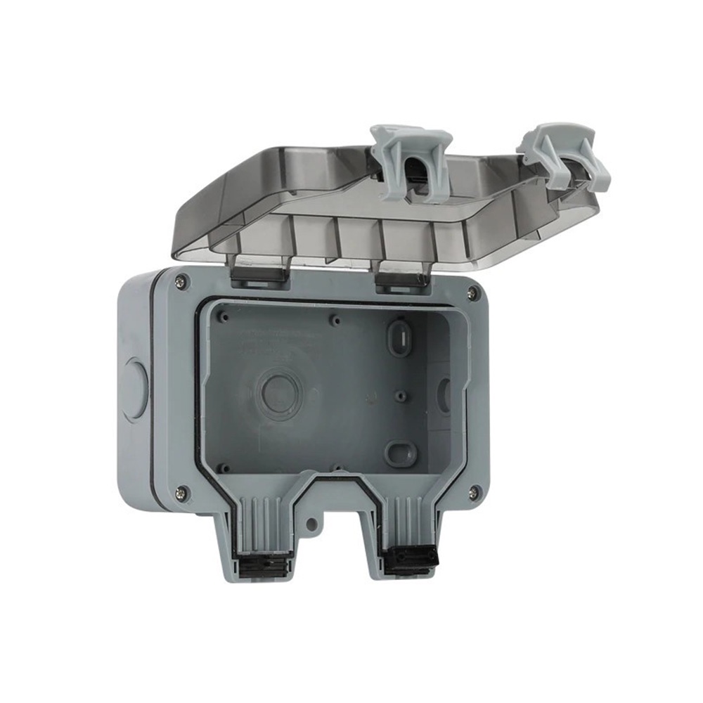 Hộp bảo vệ ổ điện ngoài trời chống nước chuẩn IP66 LG-DNT-002