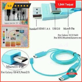 Dây Cáp Chuyển Đổi 5.5 Mhl Sang Hdmi Chuyên Dụng