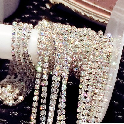 Dây đá pha lê  - 2,8mm - Phụ kiện đính điện thoại