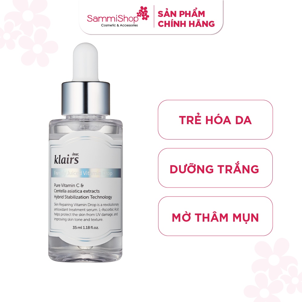 Tinh chất dưỡng sáng Klairs Freshly Juiced Vitamin Drop