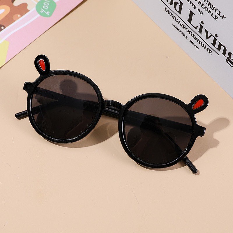 Kính mắt hình THỎ ngộ nghĩnh, mặt kính tráng gương phong cách cho bé yêu - B40