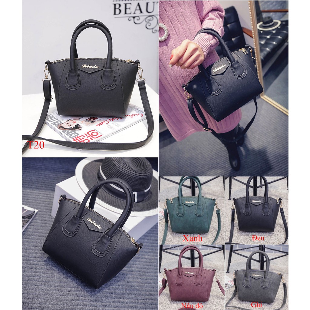 Túi đeo vai hoặc xách tay thời trang T20(đen)