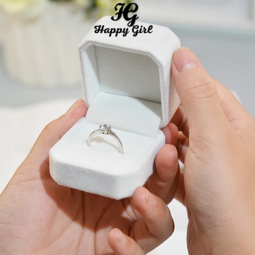 Combo 10 hộp đựng nhẫn, hộp đựng nhẫn đôi cực xinh và sang trọng - Happy Girl
