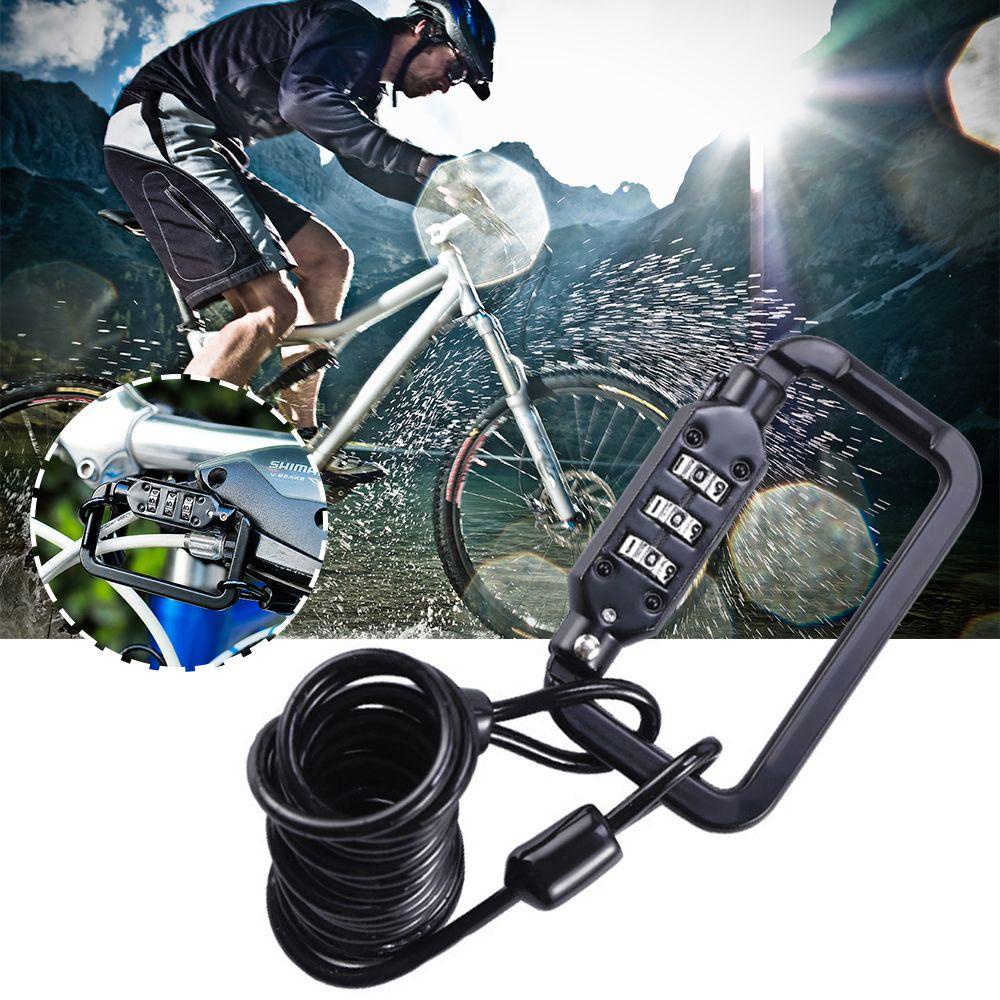 Khóa Xe Đạp Điện 3 Chữ Số Di Động Tiện Dụng