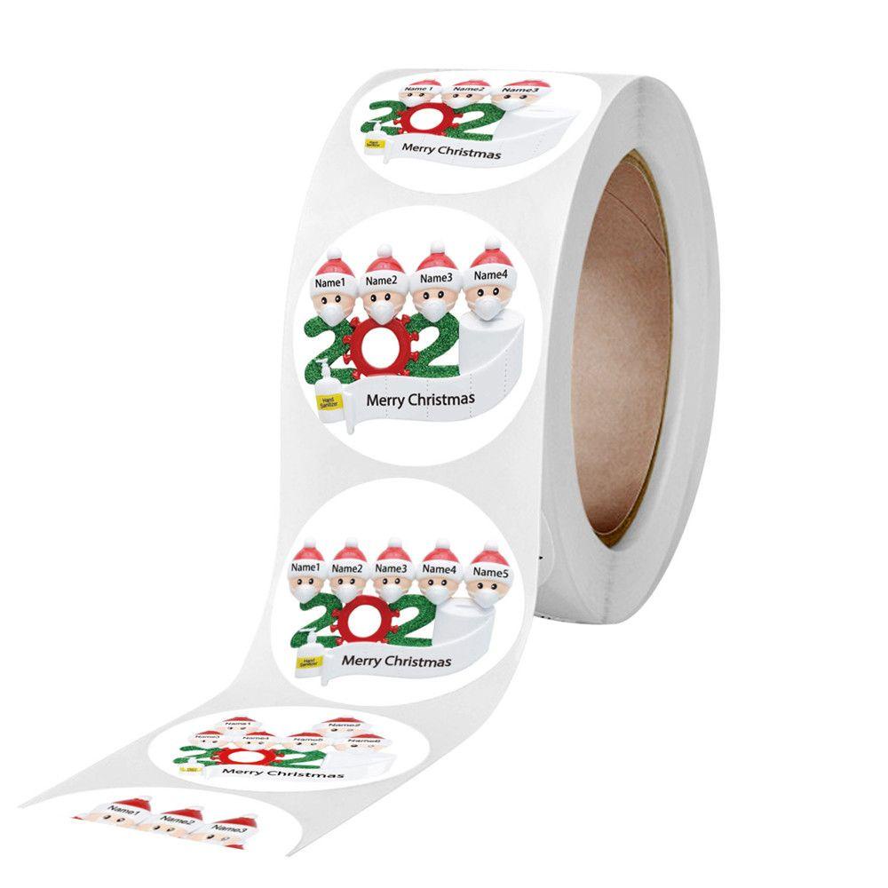 Set 500 Miếng Dán Ghi Chú Trang Trí Giáng Sinh