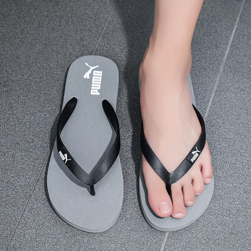dep Lê✵Dép xỏ ngón nam mùa hè 2021 thời trang mới giày đi biển bên ngoài chống trơn khử mùi hàn quốc