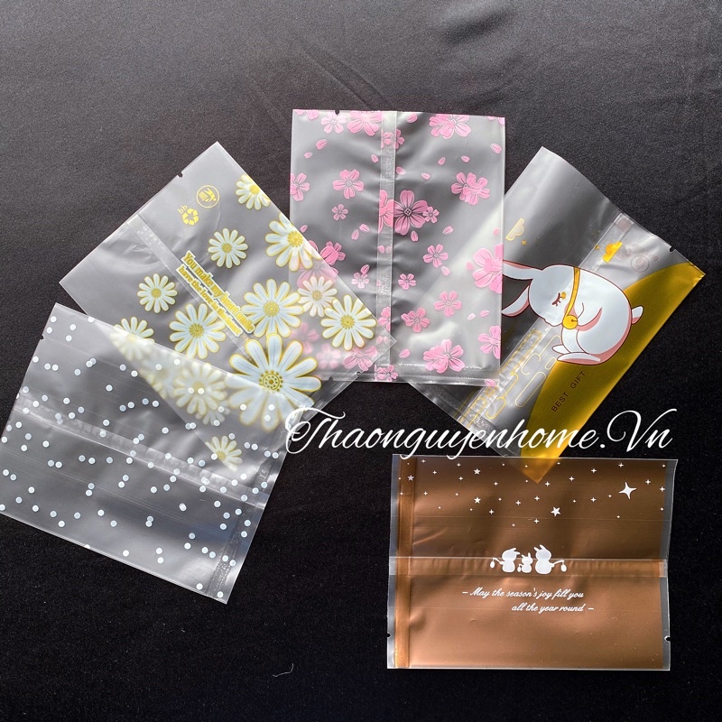 Khay túi đựng bánh nướng dẻo trung thu (set 5 khay+túi theo cỡ khay)