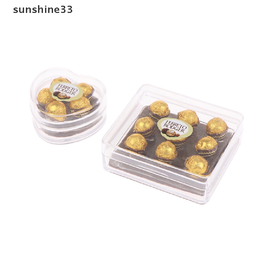 Mô hình hộp Sô cô la đồ chơi nhà búp bê cho bé