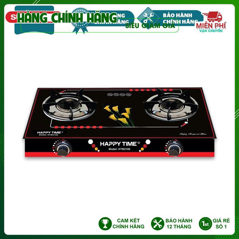 Bếp gas dương hồng ngoại Sunhouse SHB004MT_Bếp ga dương kính HAPPY TIME HTB2106_ SHB2201-EC Tiết Kiệm Gas, An Toàn