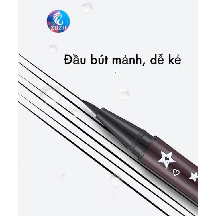 Bút kẻ mắt, kẻ mắt nước dạng lỏng chống thấm nước và mồ hôi lâu trôi hiệu quả dễ sử dụng SAM