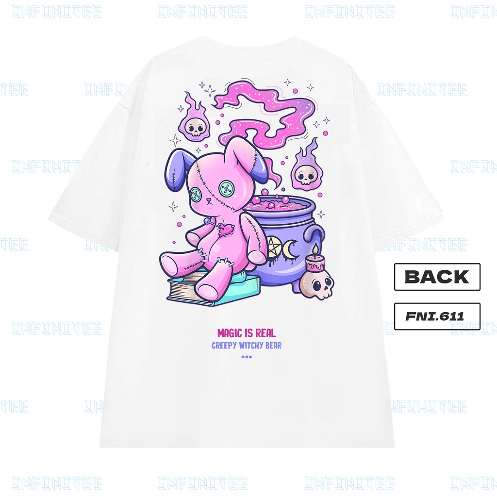 Áo thun INFINITEE Fni0611, Thun 100% Cotton - form rộng Unisex.