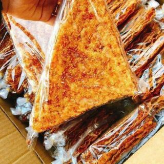 1 bịch[10 miếng to ] Bánh tráng sate bò khô Đà Lạt