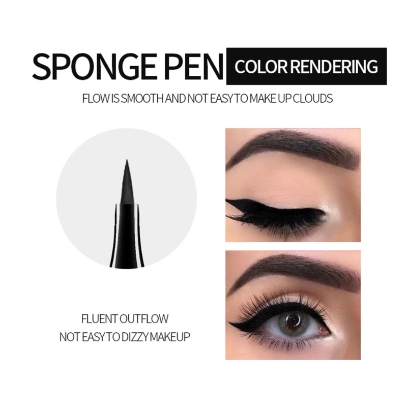 Mascara YOUYO Màu Đen Chống Thấm Nước Chuốt Dài Dày Và Cong Mi