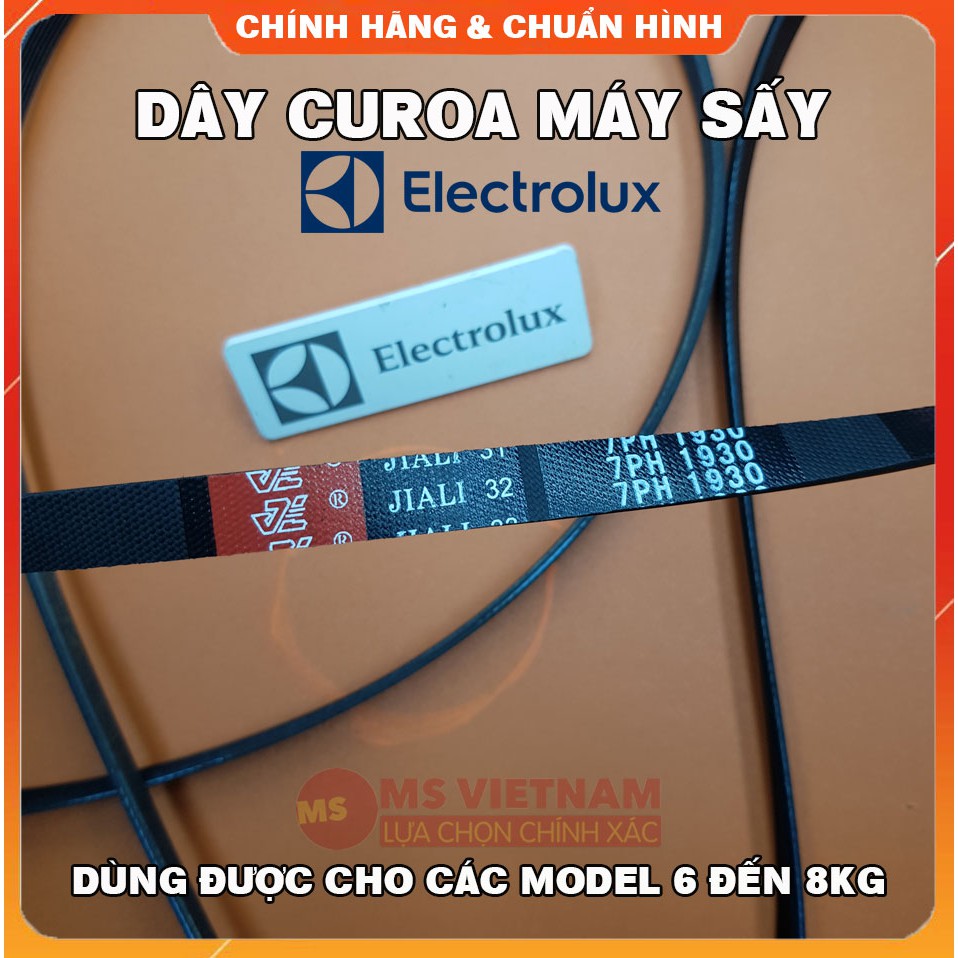 [CÓ SẴN] Dây curoa máy sấy Electrolux 7PH1930 thay cho Các model từ 6-8kg- MS PLUS