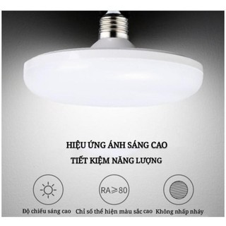 Bóng đèn Led đĩa bay tiết kiệm điện siêu sáng 10w ánh sáng trung tính tuổi thọ 30.000 giờ