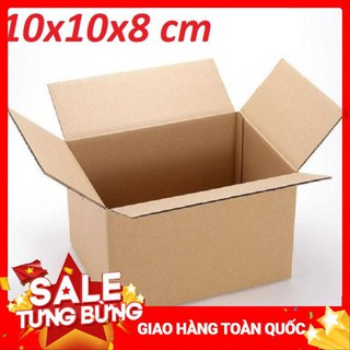 [ COMBO 20 ] Hộp Carton Size 10x10x8 Thùng Carton,Hộp Carton Đóng Hàng Chắc Chắn