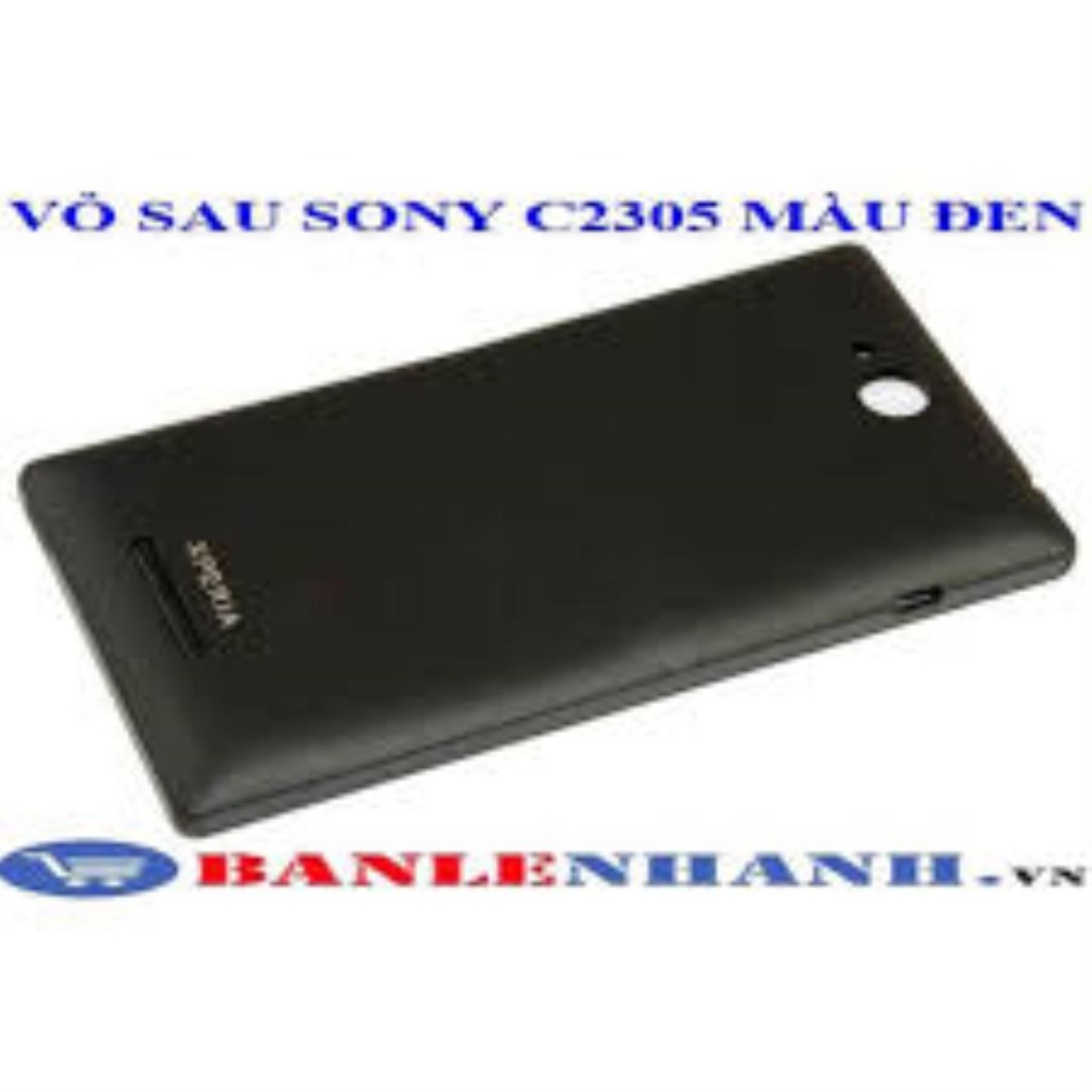 NẮP LƯNG SONY C2305 MÀU ĐEN