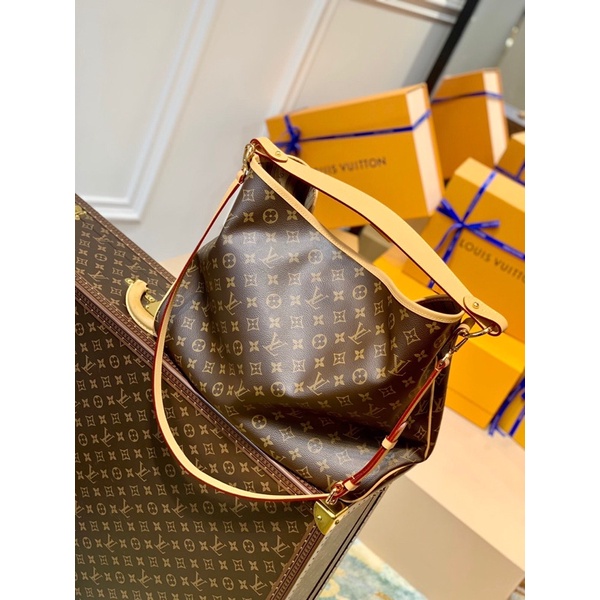 Túi xách đeo chéo thời trang thương hiệu Louis Vuitton LV Graceful da thật hàng vip 1-1