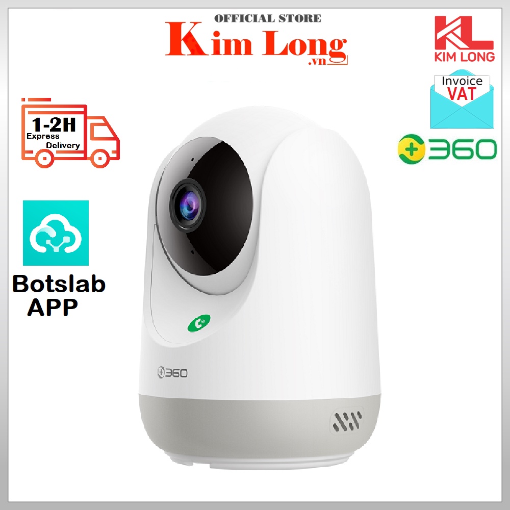 Camera quan sát Qihoo 360 P4 Pro 2K 1296P I Qihoo 360 D706 1080P Xoay - Bảo hành chính hãng