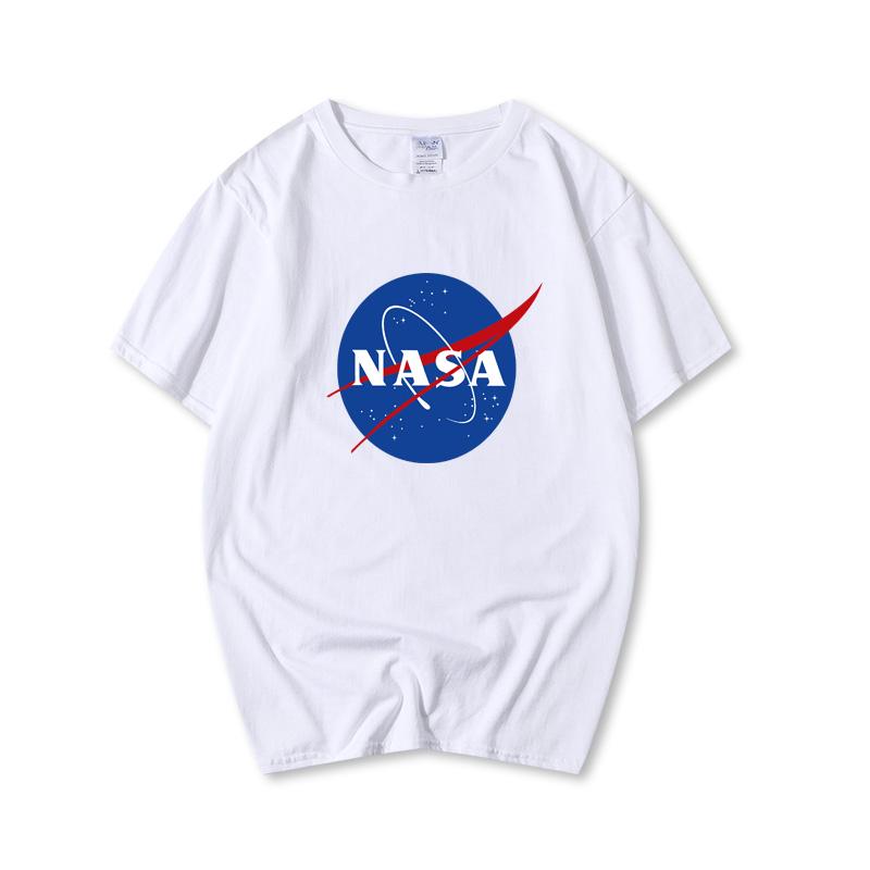 Áo thun cotton cổ tròn NASA