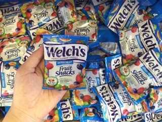 🍏🍊🍉🍈🍍🍅🍒🍇🍋🍎🍓🍑 🌟 Kẹo dẻo trái cây Welch’s Mixed Fruit Fruit Snack