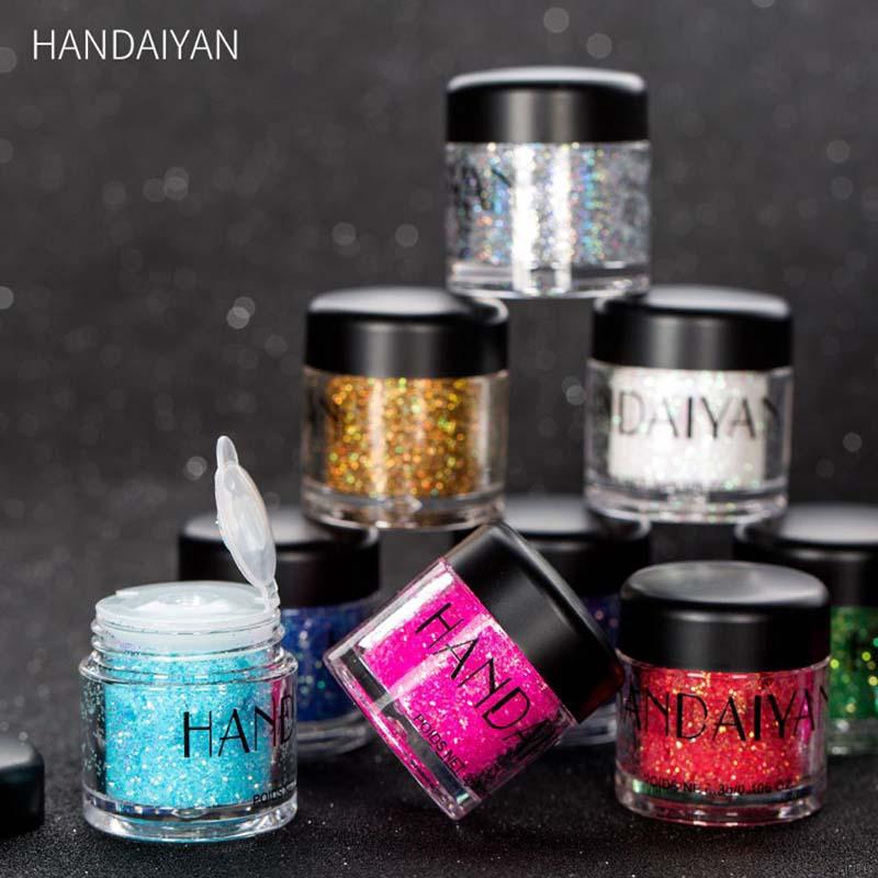 Hộp Phấn Mắt Handaiyan Ánh Kim Lấp Lánh Đa Năng