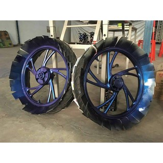 Combo sơn Samurai màu xanh tím 3D Titan T901****