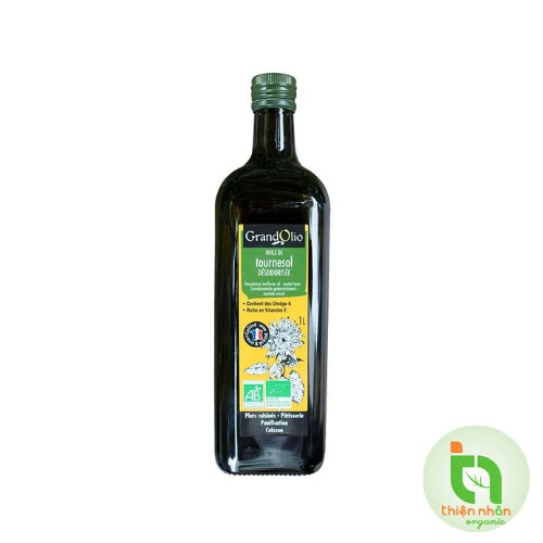 Dầu ăn hướng dương hữu cơ Grand Olio 1L