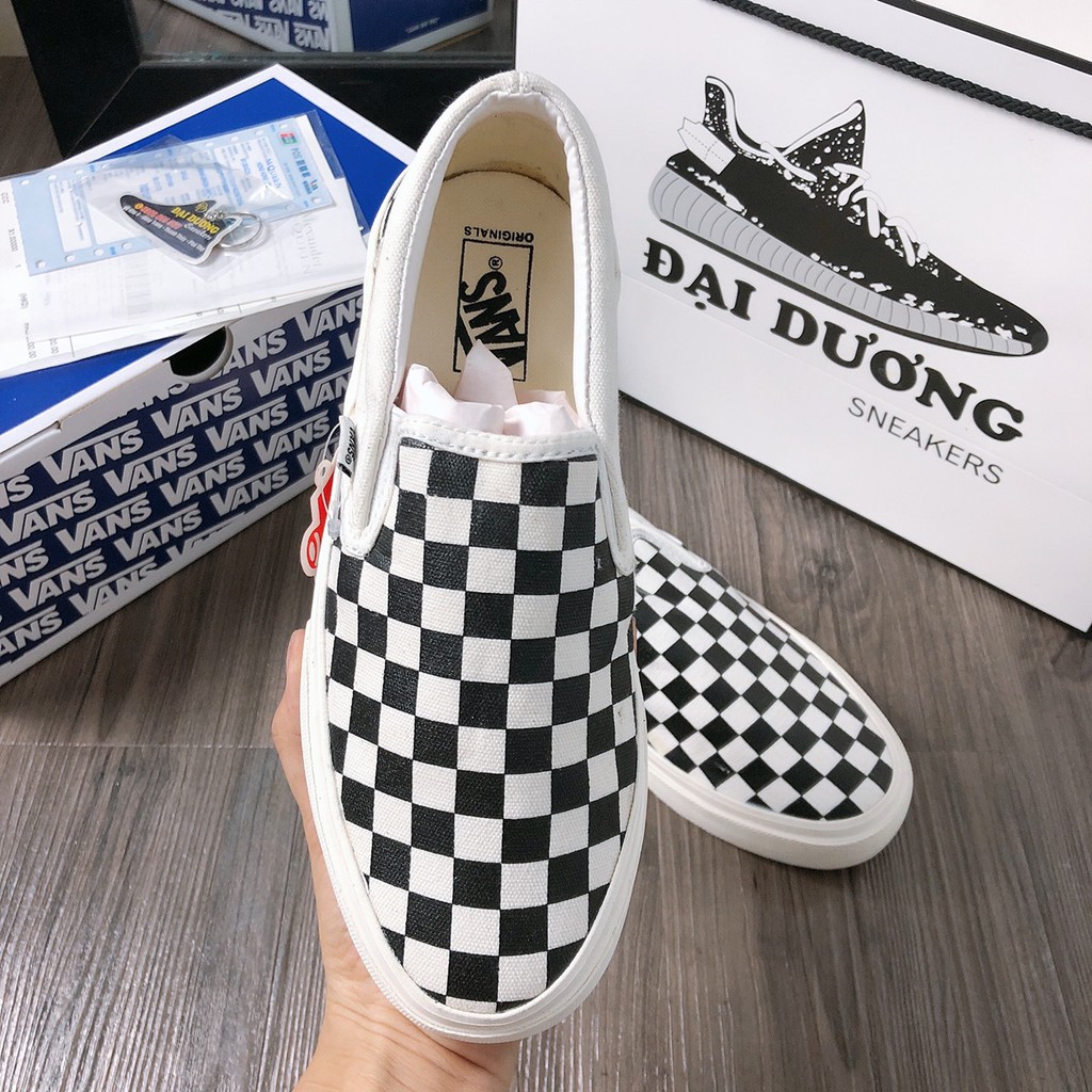 Vans caro [TẶNG MÓC KHÓA - FULL BOX] giày Vans caro nam nữa giày thể thao Vans caro tăng chiều cao nam nữ | BigBuy360 - bigbuy360.vn