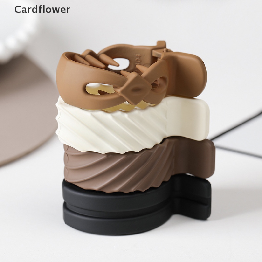 &lt; Cardflower &gt; Kẹp Tóc Càng Cua Đơn Giản Cho Nữ Đang Giảm Giá