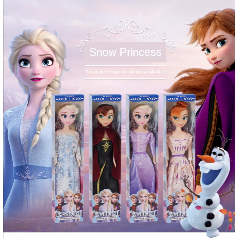 (mua 4 At Rm 37.99) Búp Bê Barbie Công Chúa Anna Elsa