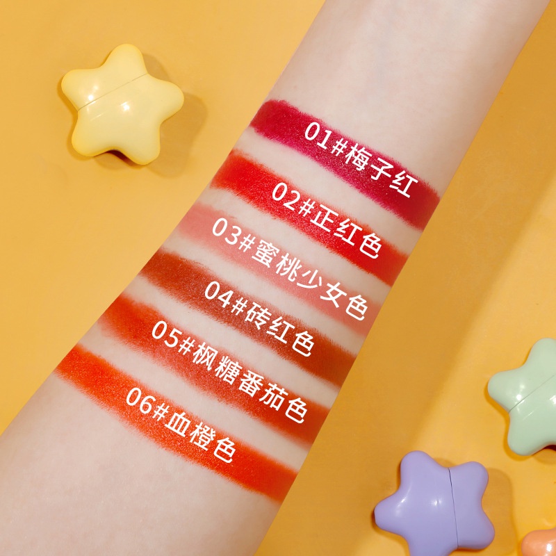 Set 6 thỏi son môi Mini RoyueS lâu trôi chống thấm nước