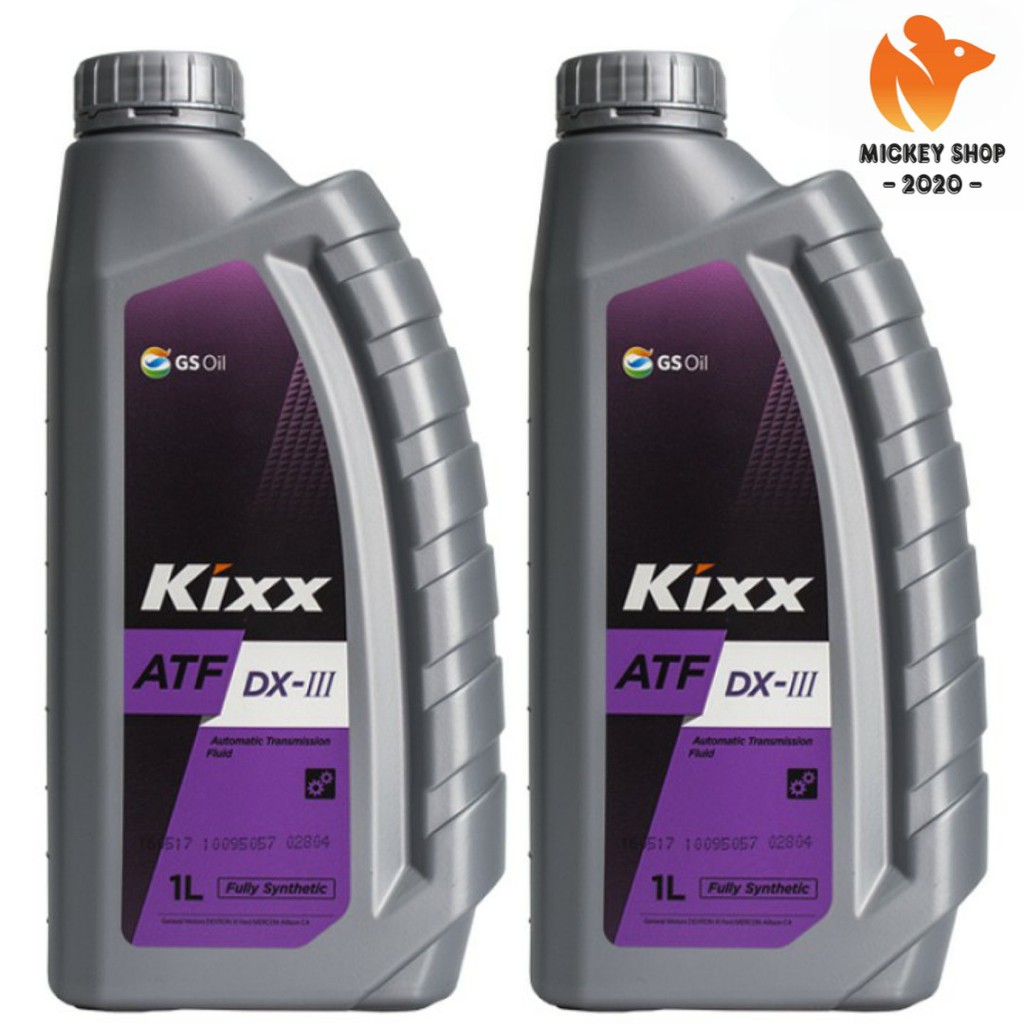 [ CAO CẤP ] Dầu Hộp Số Tự Động KIXX ATF DX III 1 Lít Chất Lượng Cao