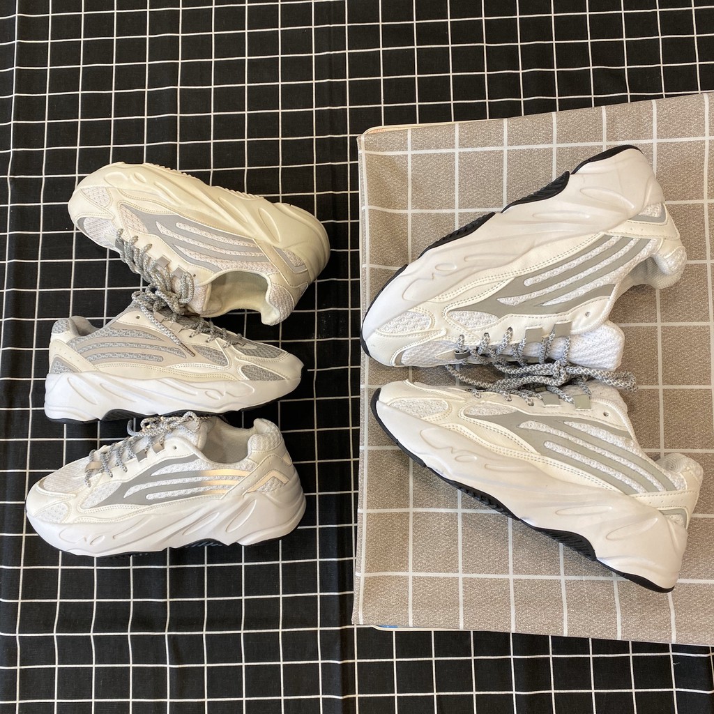 [Mã FAGREEN245 giảm 10% tối đa 30k đơn từ 99k] Giày thể thao nam nữ phản quang YZPQ Tặng tất đẹp [FREE SHIP] | BigBuy360 - bigbuy360.vn