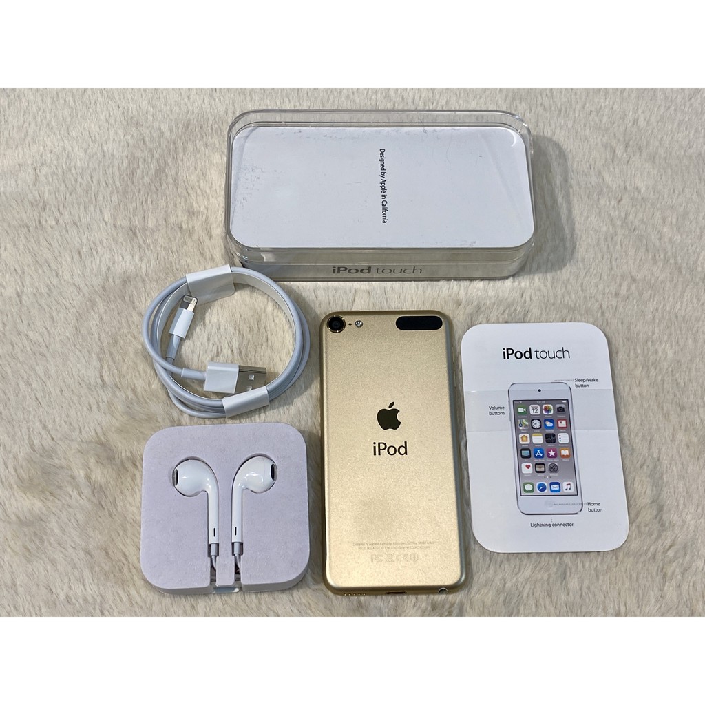 Máy Apple iPod touch gen 6 có Box kèm cáp và tai nghe zin