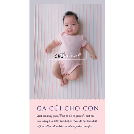 Ga cũi chũn Nest hàng chính hãng Cocoon cotton co giãn thấm hút mồ hôi