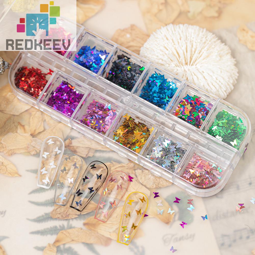 Hộp Đựng Đá Đính Tranh 12 Ngăn Tiện Dụng