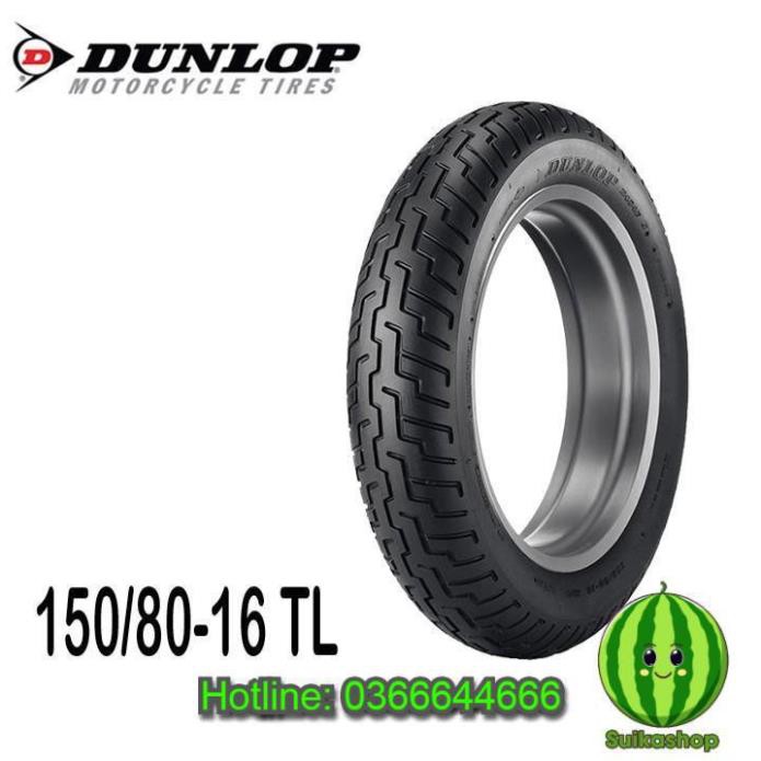 Thanh lý - Vỏ Lốp xe máy Dunlop 150/80-16 D404F