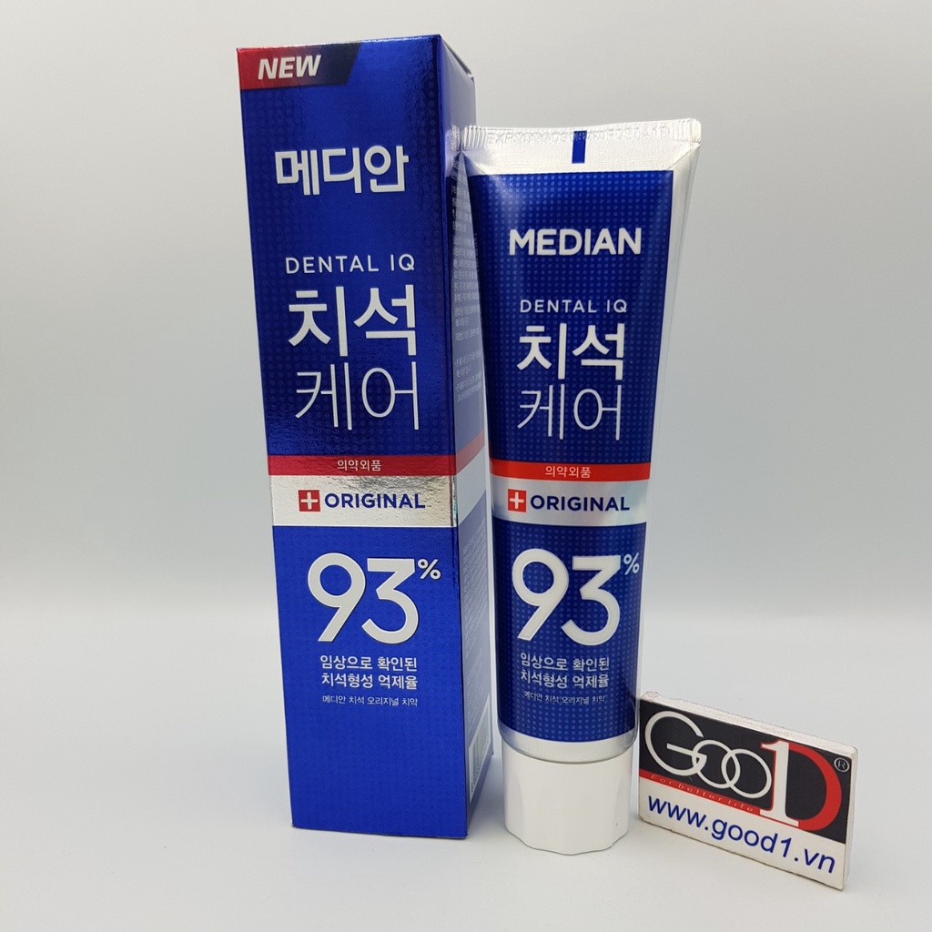 Kem Đánh Răng Median Dental IQ 93% Hàn Quốc 120g