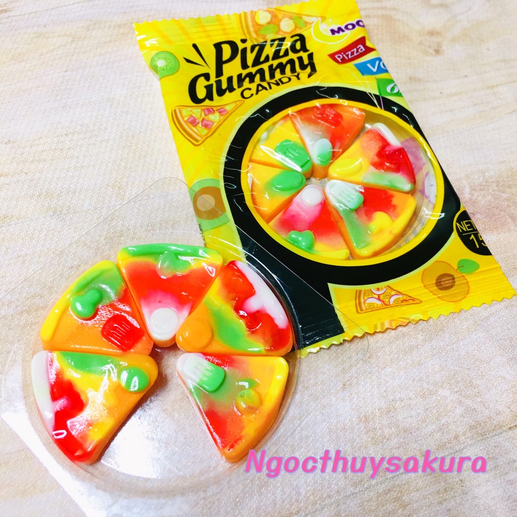 KẸO DẺO TRÁI CÂY PIZZA THÁI LAN 15G