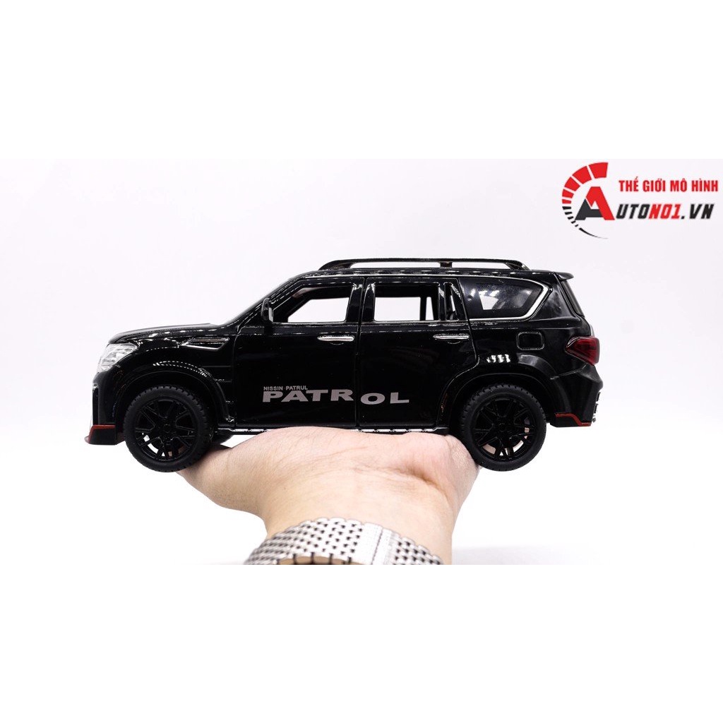 MÔ HÌNH XE NISSAN PATROL BLACK 1:24 CHE ZHI 7840