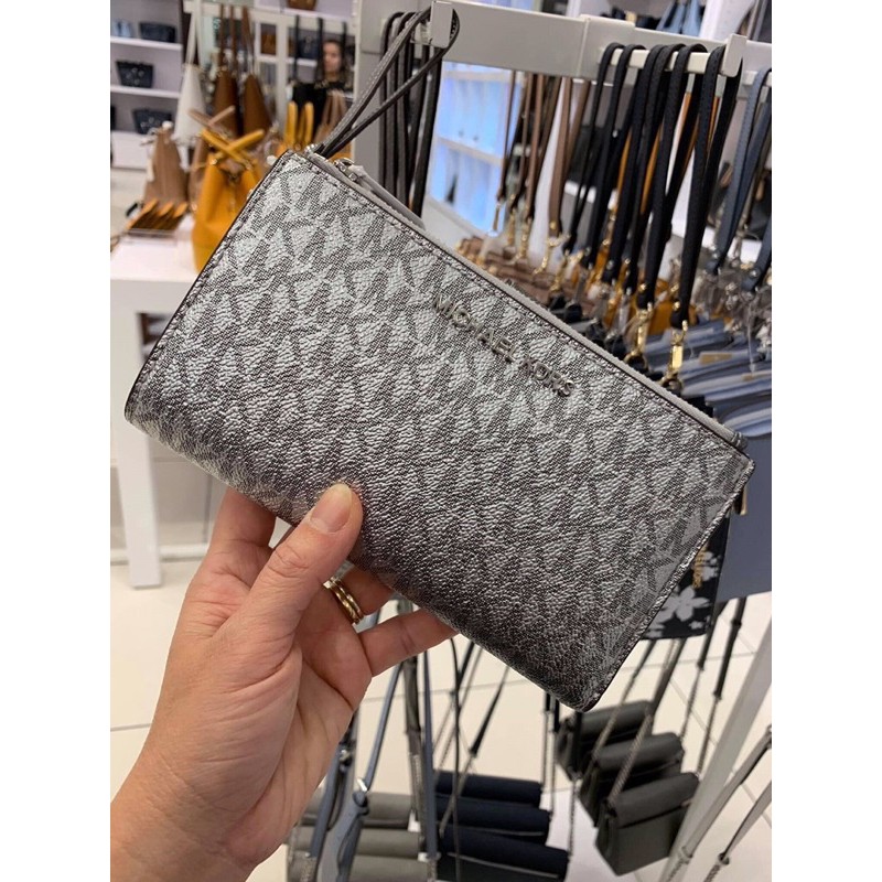 Ví Michael Kors double zipper size 18