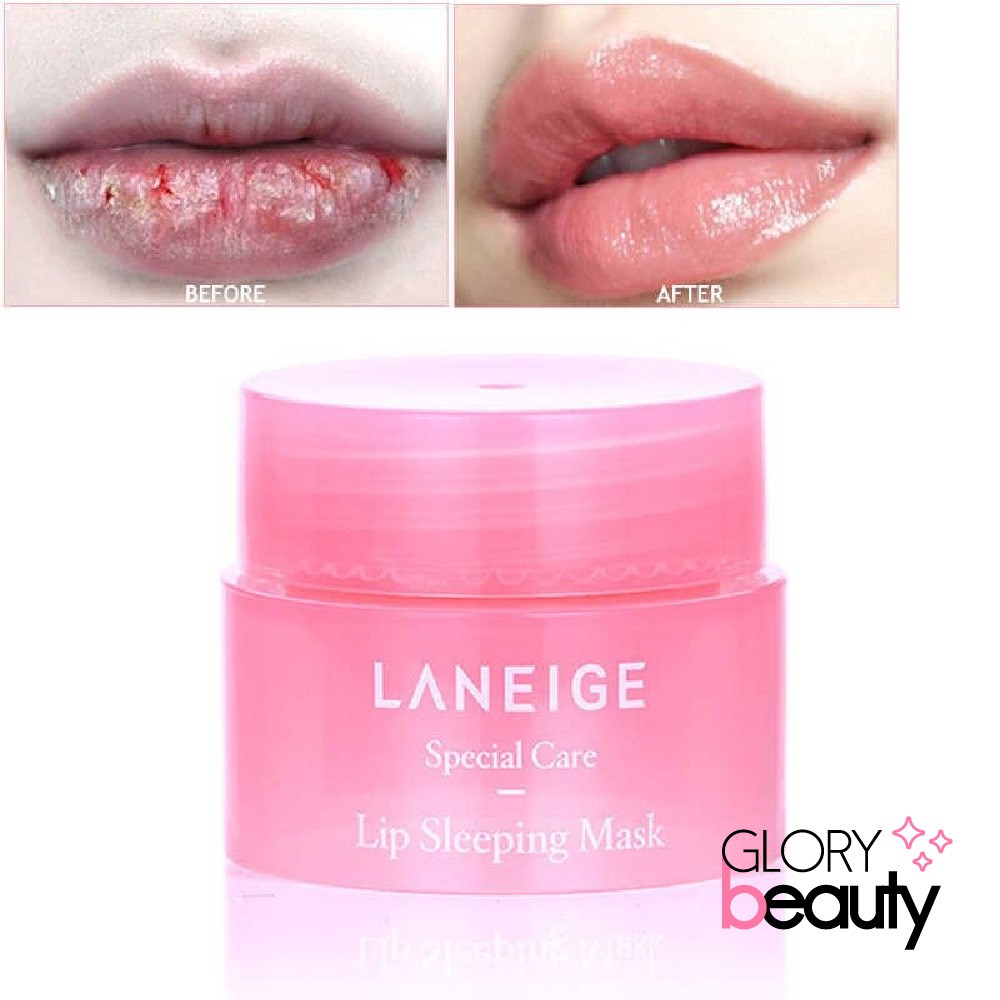 (Hàng Mới Về) Set Mặt Nạ Ngủ Cho Môi Laneige + Mặt Nạ Ngủ Laneige | BigBuy360 - bigbuy360.vn