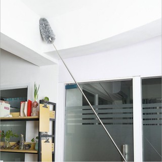 Cây chổi lông quét bụi cán inox kéo dài cao cấp